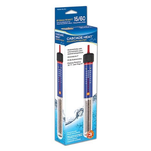 Penn-Plax Cascade Heat 75w Submersible Heater
