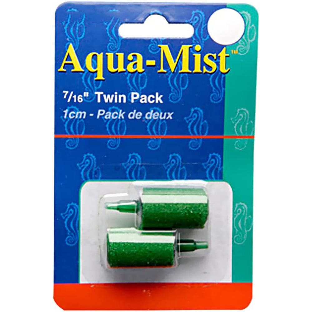 Penn-Plax Cascade Aqua-Mist 7/16" Cylinder Air Stone  2-pack