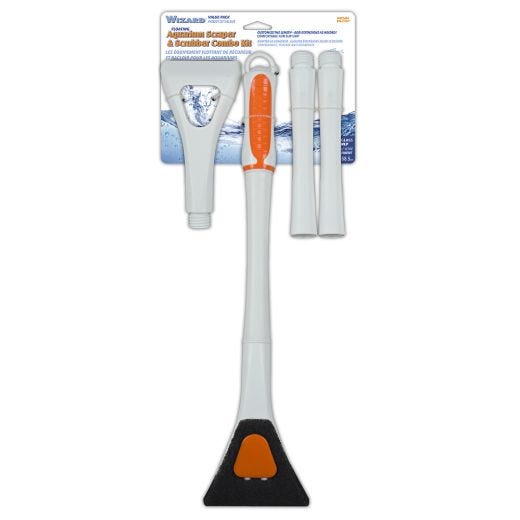 Penn-Plax Wizard 27" Algae Scraper & Scrubber