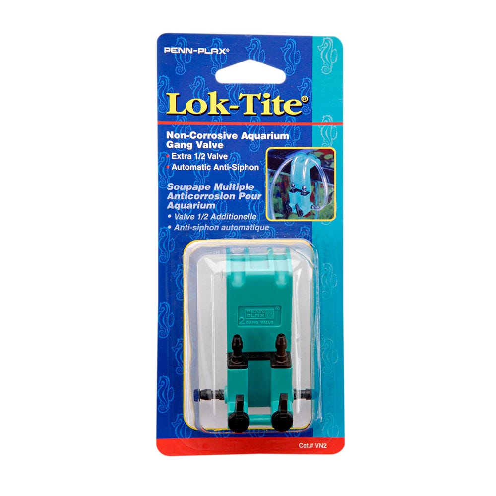 Penn-Plax Cascade Lok-Tite 2-Gang Valve
