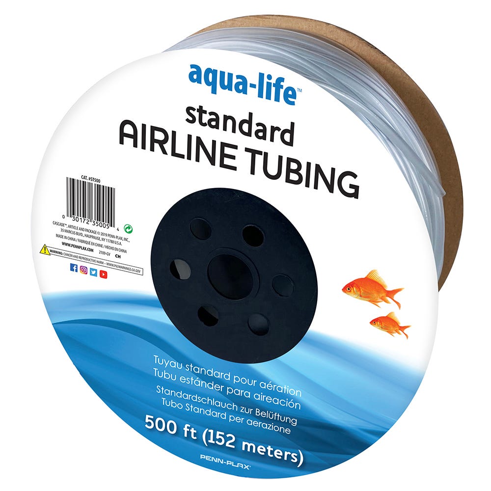 Penn-Plax Standard Airline Tubing - 500 Feet