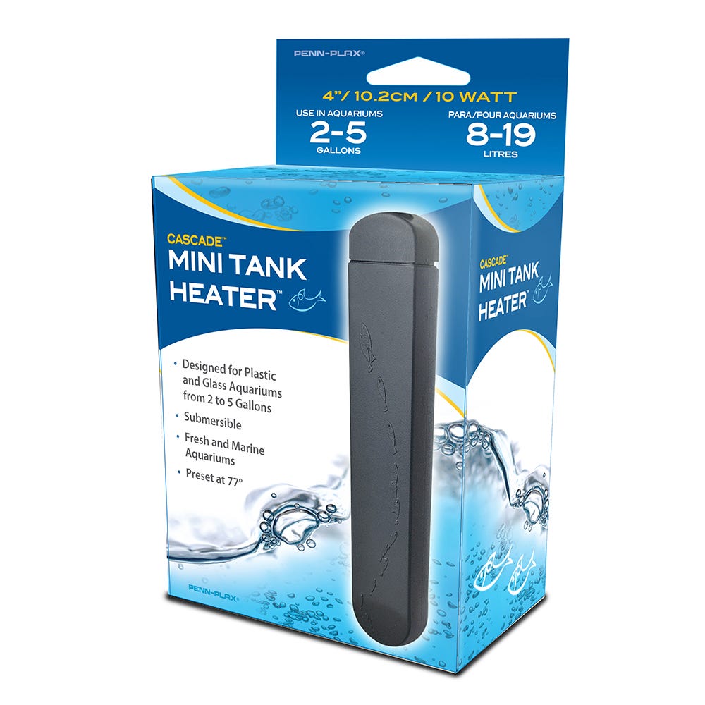Penn-Plax Mini-Tank Heater - 4" - 10 Watt