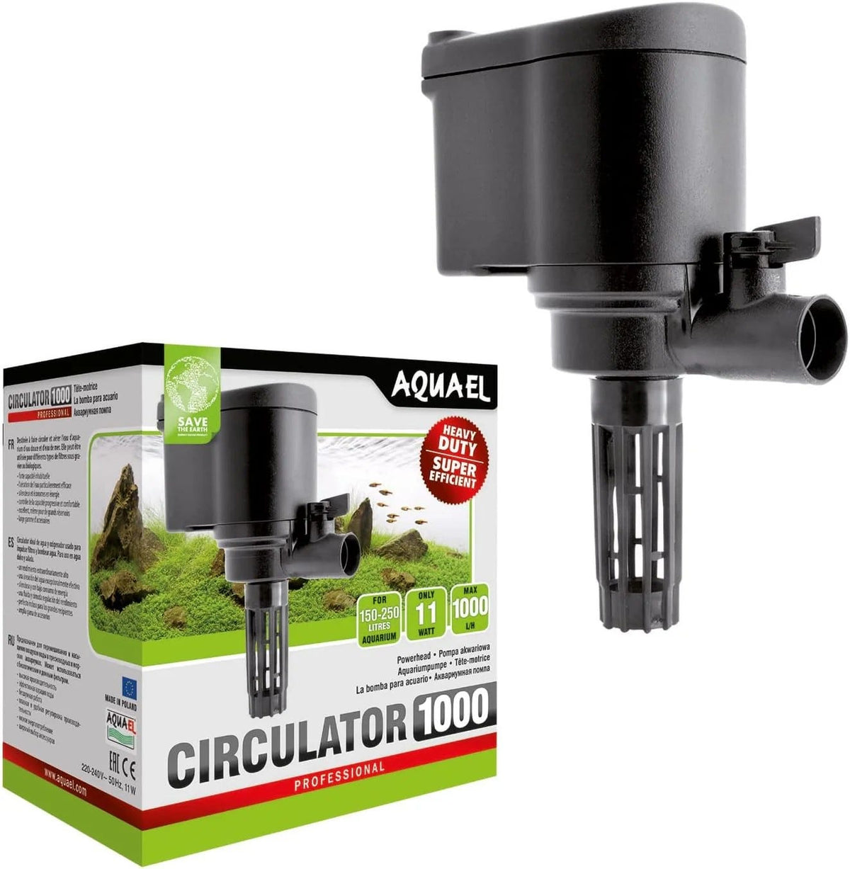Aquael Circulator Pump 1000 - 265 gph