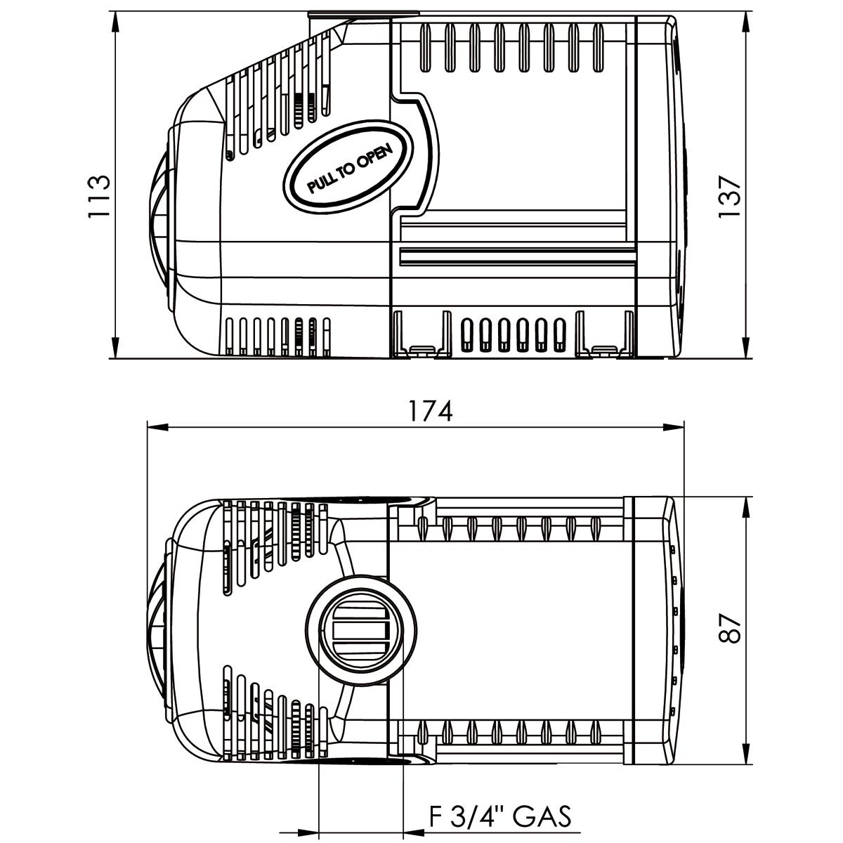 Tunze Recirculation Pump Silence 1073.06