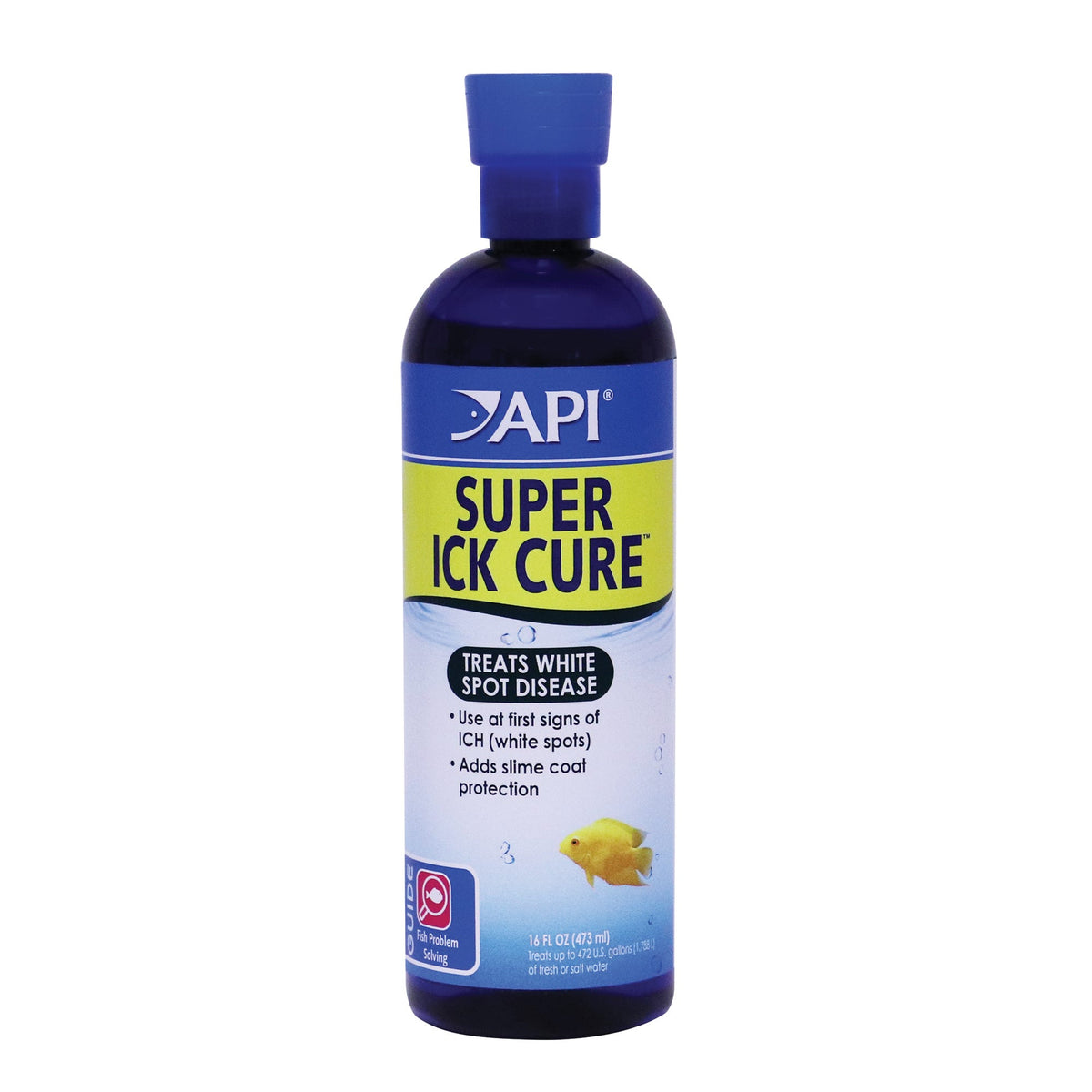 API Liquid Super Ick Cure Freshwater And Saltwater Fish Medication 16 Oz Bottle