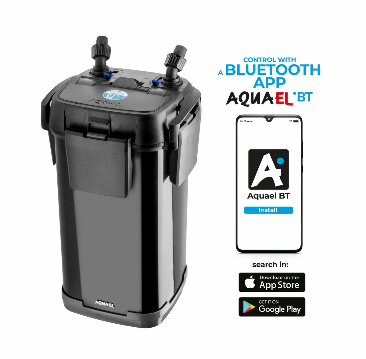 Aquael Ultramax 2000 BT Bluetooth Canister Filter