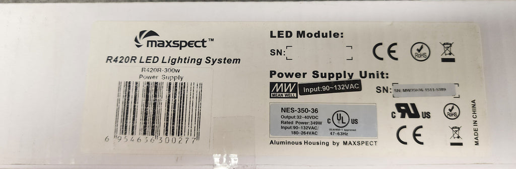 Clearance CL-229 - Maxspect R420R -300 Power Supply