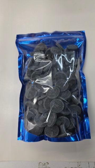 BlueLine 1-1/4" Premium Black Ceramic Frag Plugs 25/pack