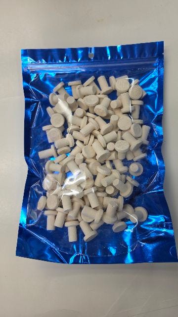 BlueLine 3/4" White Ceramic Frag Plugs 25/pack