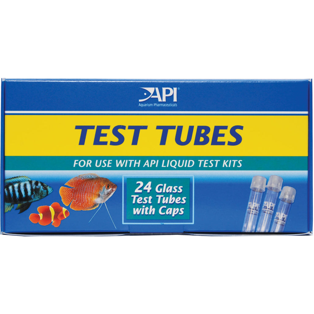 API Replacement Test Tubes w/ Caps - 24 Pack