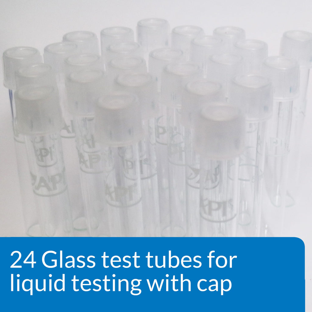 API Replacement Test Tubes w/ Caps - 24 Pack