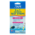 API 5-In-1 Test Strips - 100-Test Box For Freshwater And Saltwater Aquarium - EXPIRED