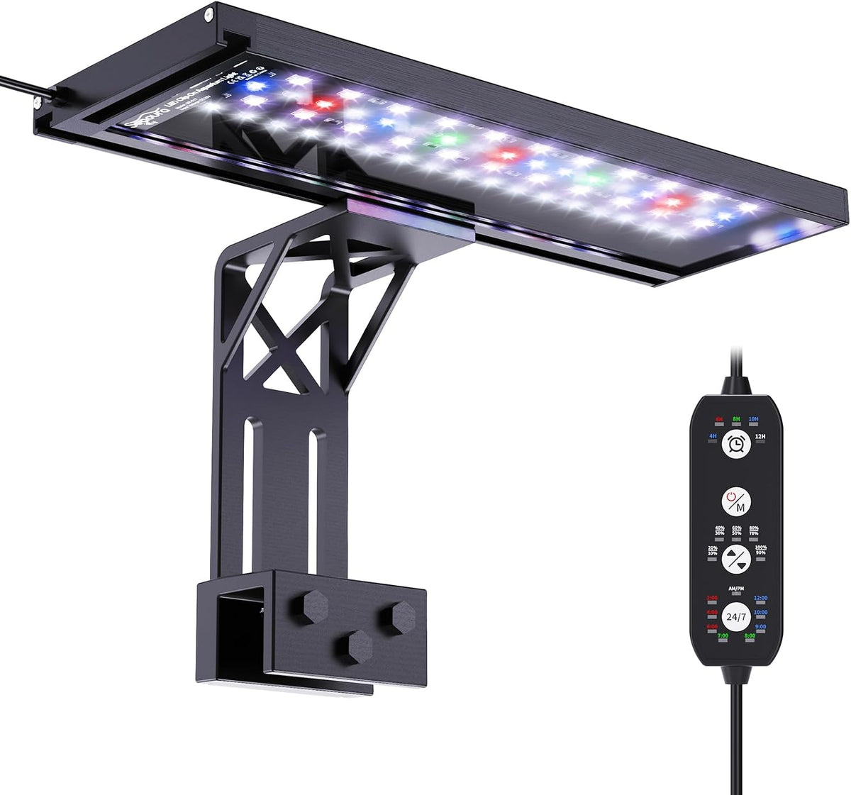Seaoura Refugium/Planted+ Clip-on LED Light 12" 20w