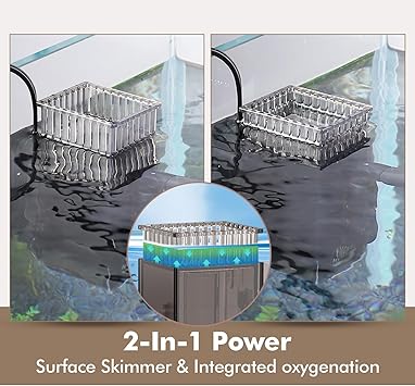 Hygger Aquarium Surface Skimmer