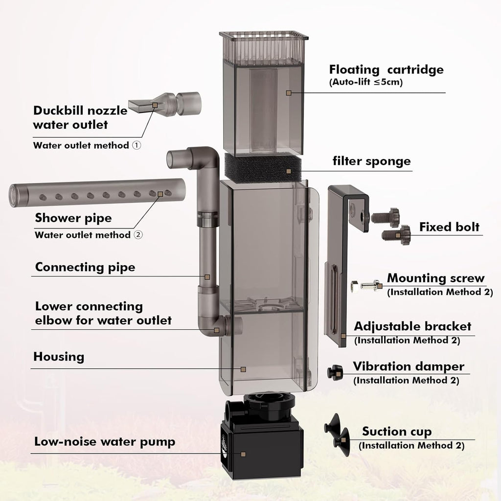 Hygger Aquarium Surface Skimmer