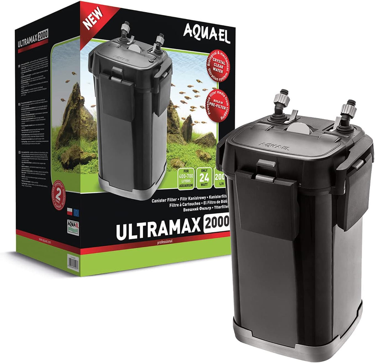 Aquael Ultramax 2000 Canister Filter