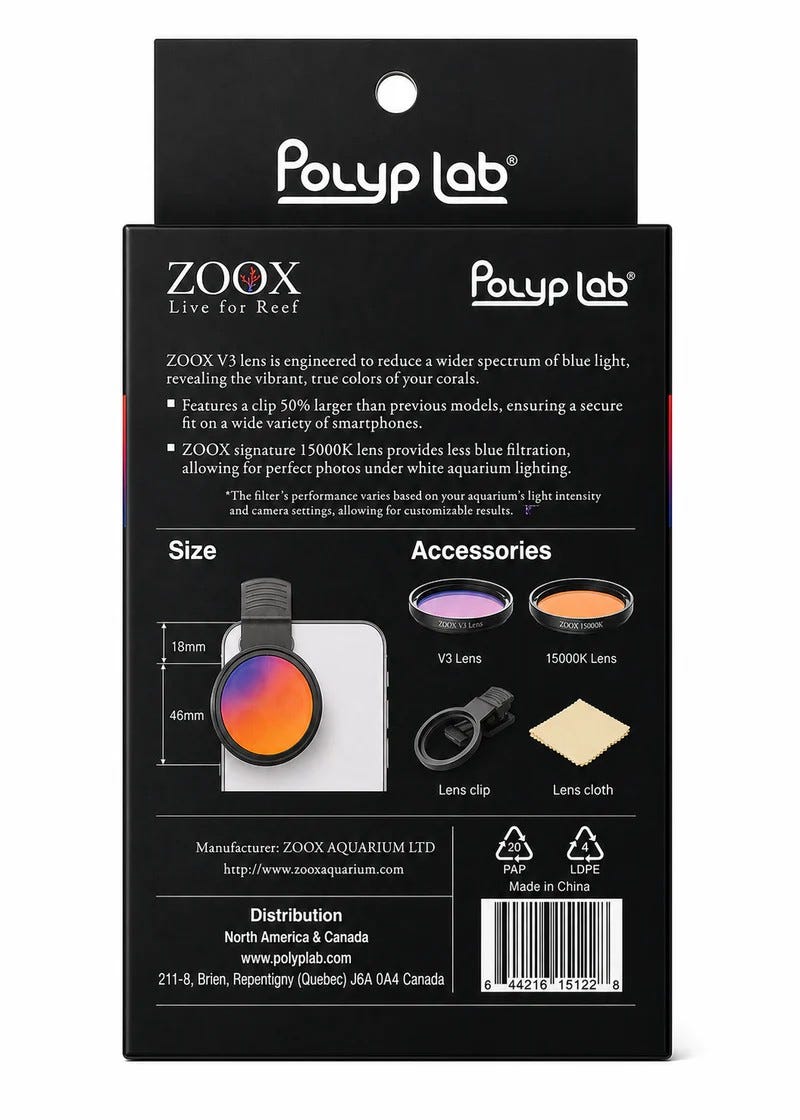 Polyplab NEW Coral View Lens V3