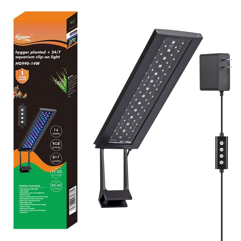 Hygger Clip On Saltwater Aquarium LED Light