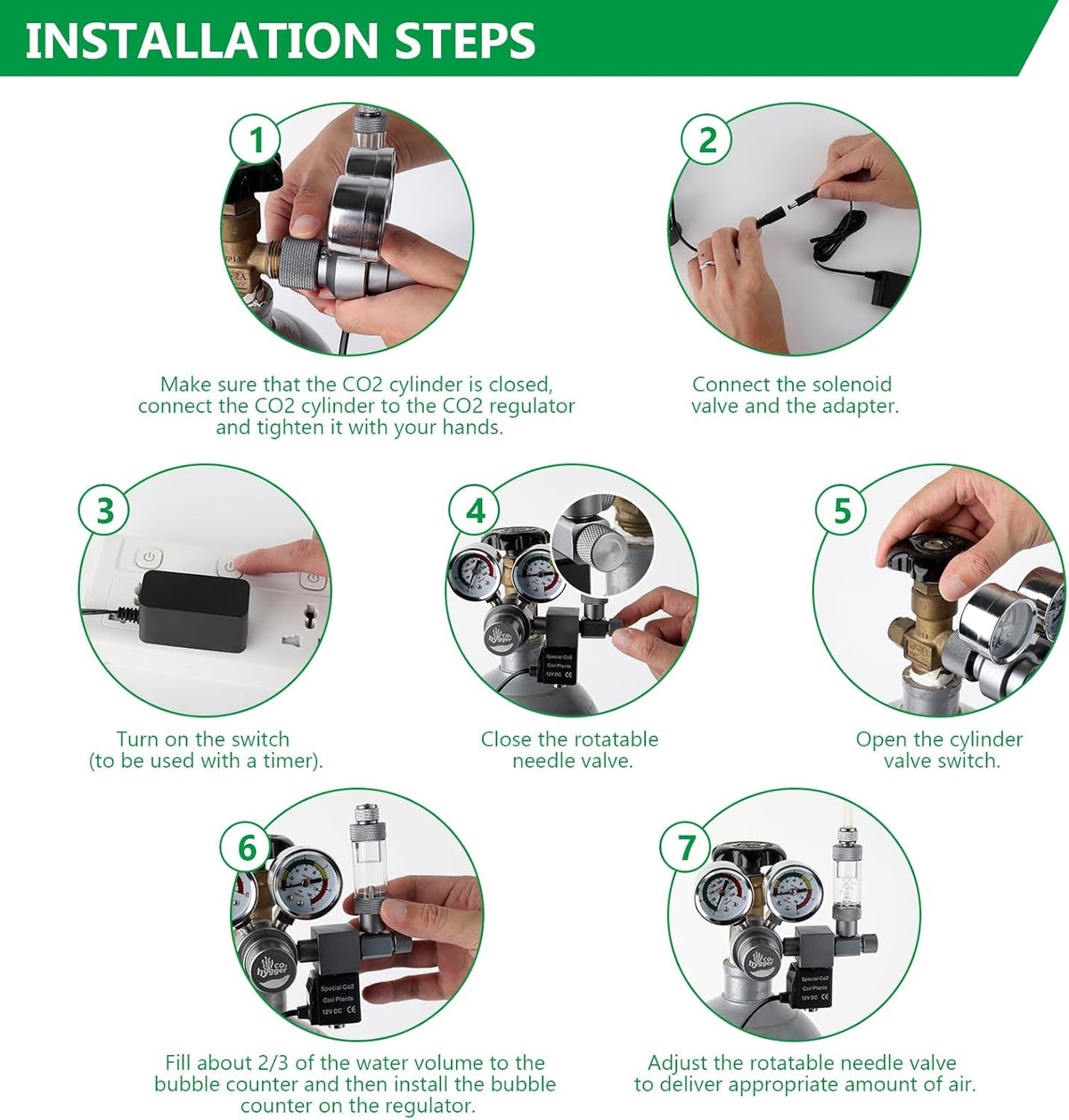 Hygger CO2 Regulator