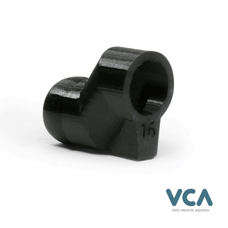 VCA Innovative Marine - 16mm Slip-Fit-Drop Adapter for 1/2" Loc-Line or RFG