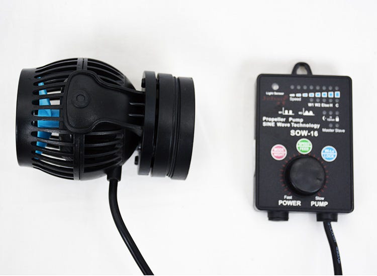 Jebao SOW-16 SINE Wavemaker Propeller Pump - 4230 GPH