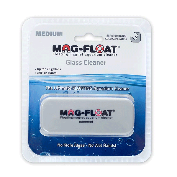 Mag-Float Medium 125 Floating Algae Magnet for Glass