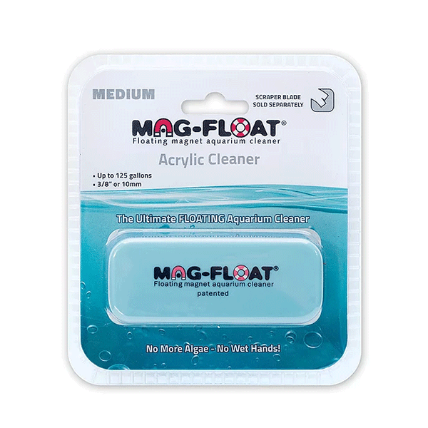 Mag-Float Medium 130 Acrylic Floating Algae Magnet for Acrylic