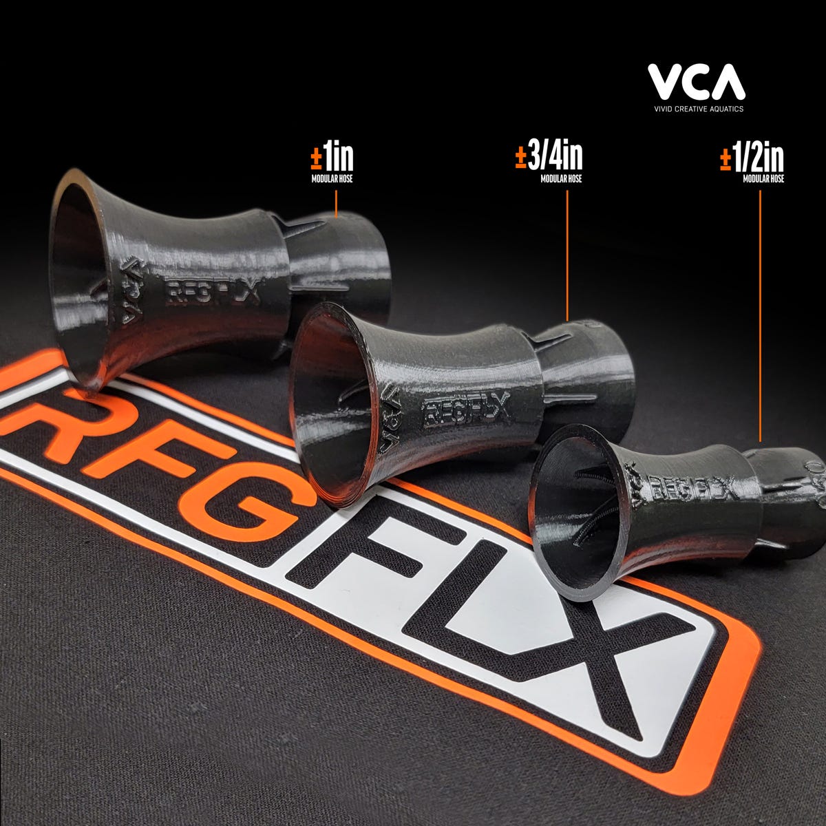 VCA Flex Series -3/4" RFG Nozzle for 3/4"  Loc-Line