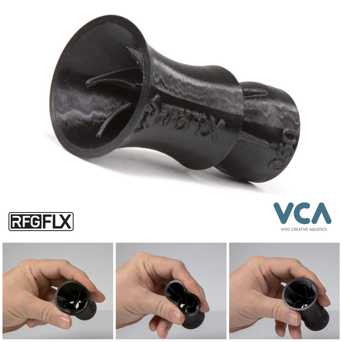 VCA Flex Series - 1/4" RFG Nozzle for 1/4"  Loc-Line