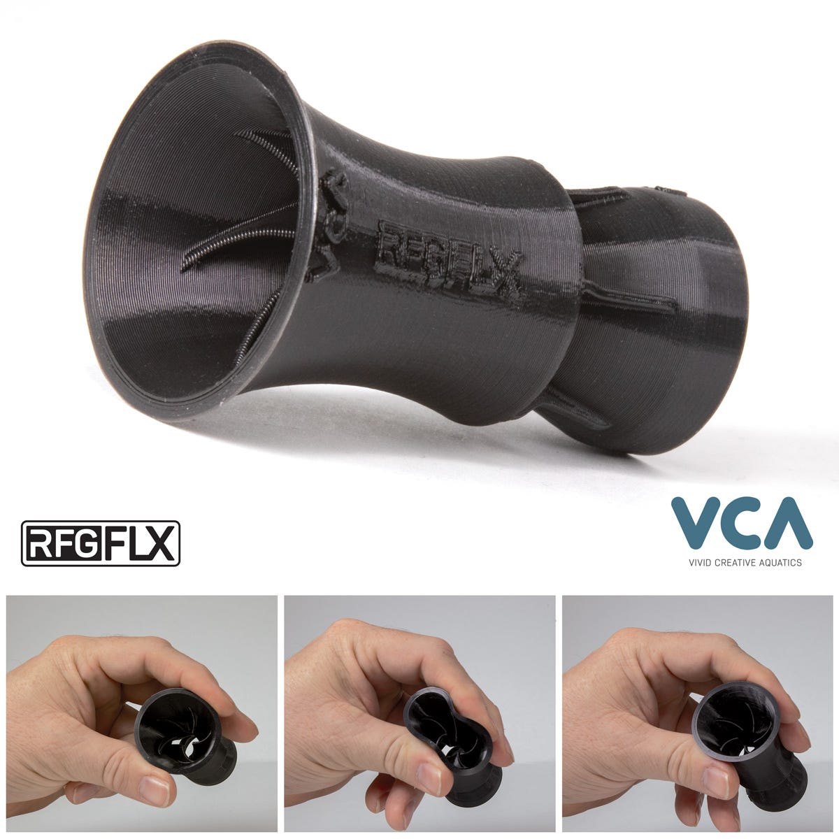 VCA Flex Series -3/4" RFG Nozzle for 3/4"  Loc-Line