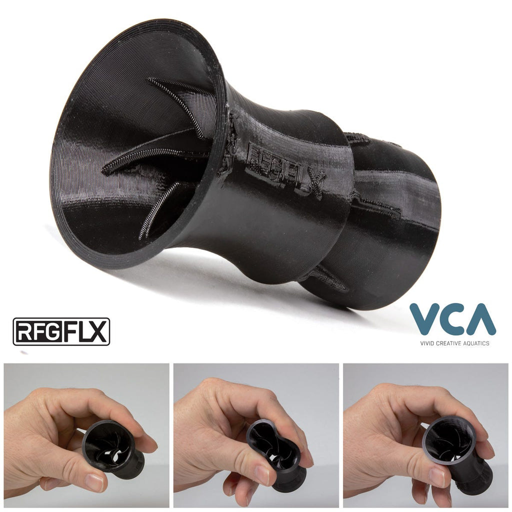 VCA Flex Series -1" Random Flow Generator Nozzle w Modular Hose Fitting