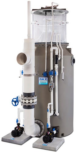 RK2 Saltwater Protein Fractionators HDPE RK600PE - Pump Included - CALL FOR PRICING!