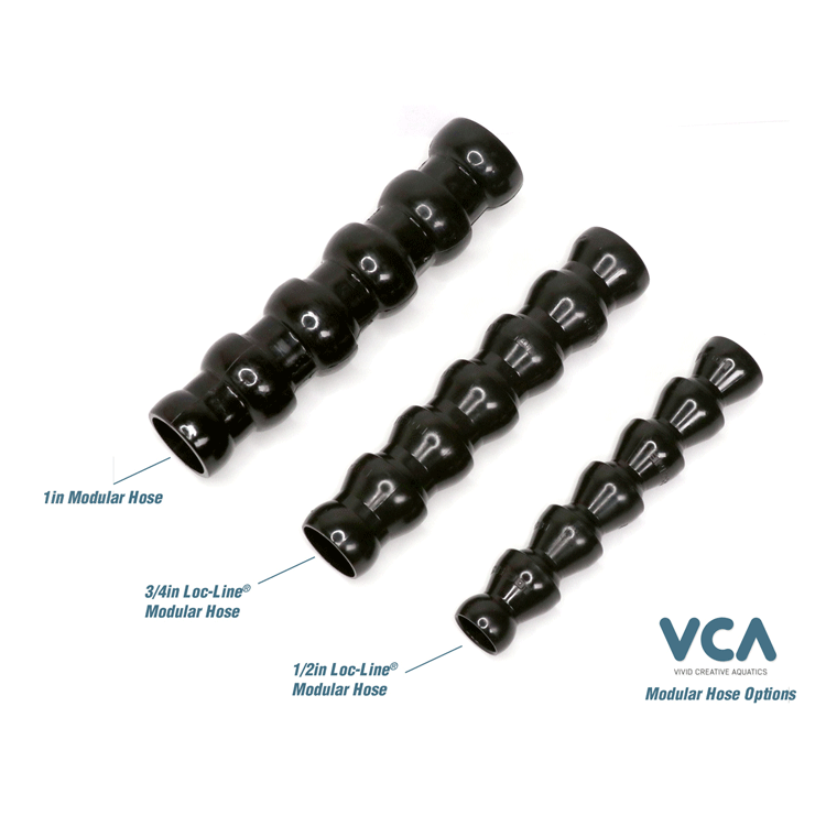 VCA 1" Modular Tube - 5 Knuckle Segment Modular Hose