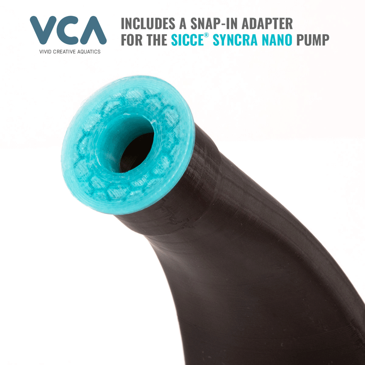 VCA Maxi-Jet Vacuum Pump Attachment with Debris Screen & SICCE Nano Adapter