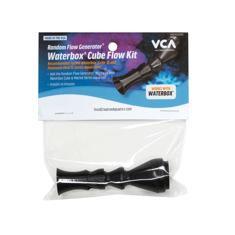 VCA Waterbox Cube Flow Kit with 14" Random Flow Generator Nozzle