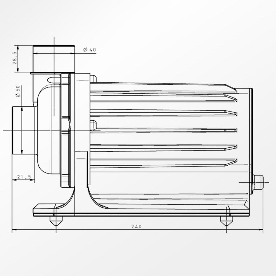 Abyzz 400 IPU 3M US 110vac DC Pump