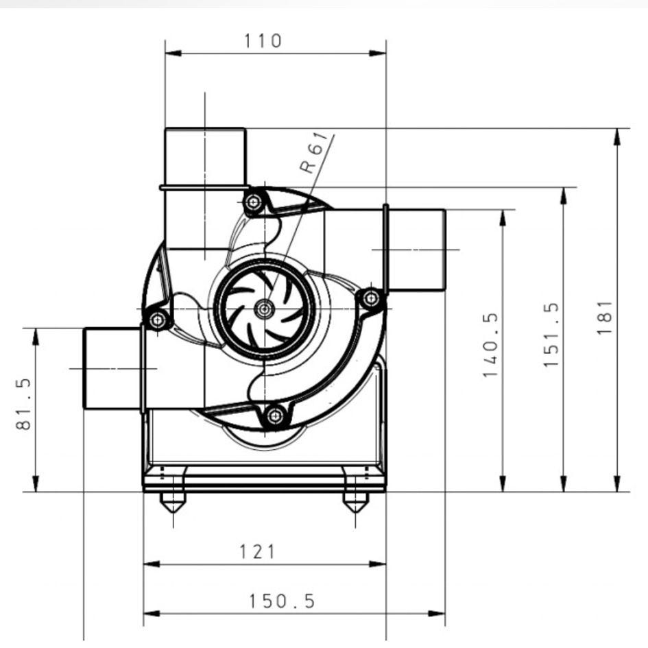 Abyzz 400 IPU 3M US 110vac DC Pump