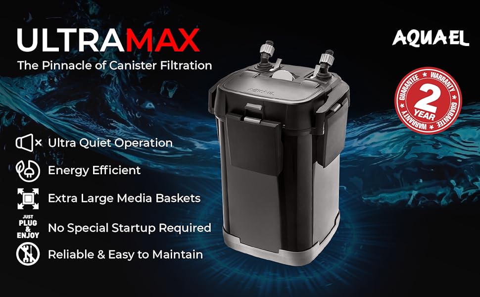 Aquael Ultramax 1500 Canister Filter
