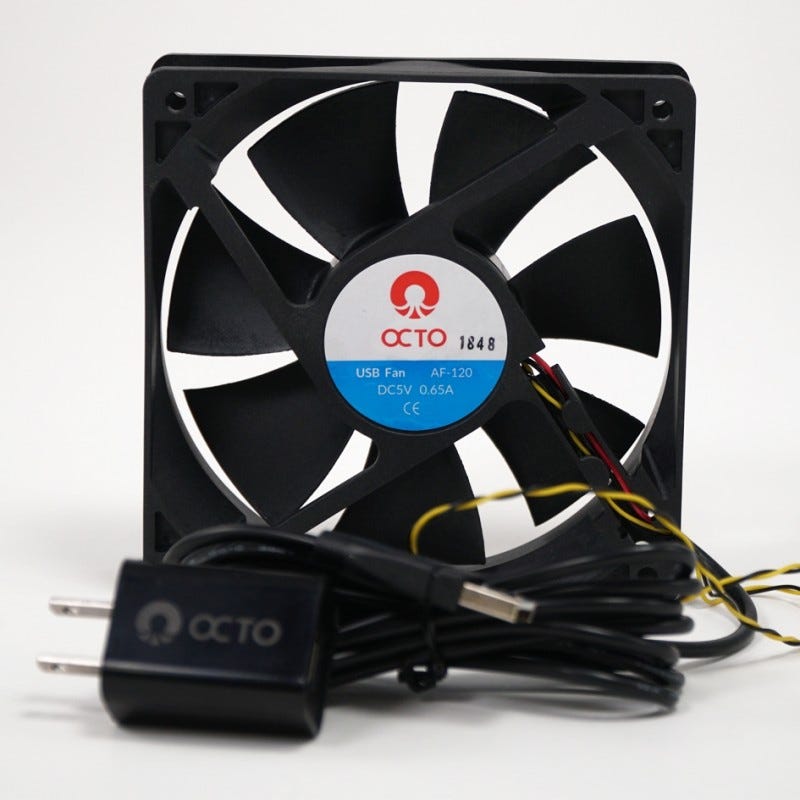 Reef Octopus 4" USB Smart Fan