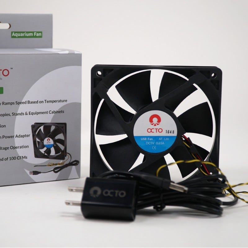 Reef Octopus 4" USB Smart Fan