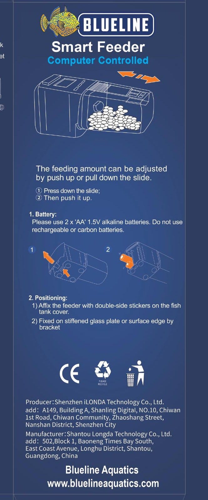 Blueline Smart Feeder