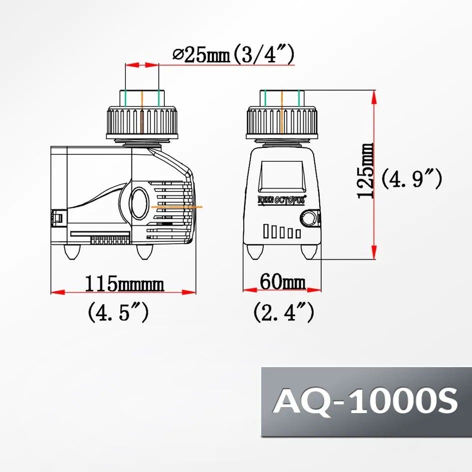 Reef Octopus Aquatrance 1000s Skimmer Pump