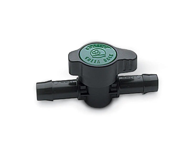 TLF 1/2" Barbed Hose Ball Valve