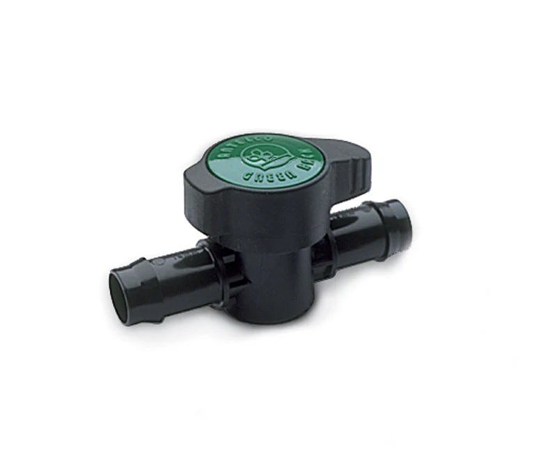 TLF 1" Barbed Hose Ball Valve