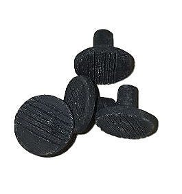 BlueLine 3/4" Premium Black Ceramic Frag Plugs 25/pack