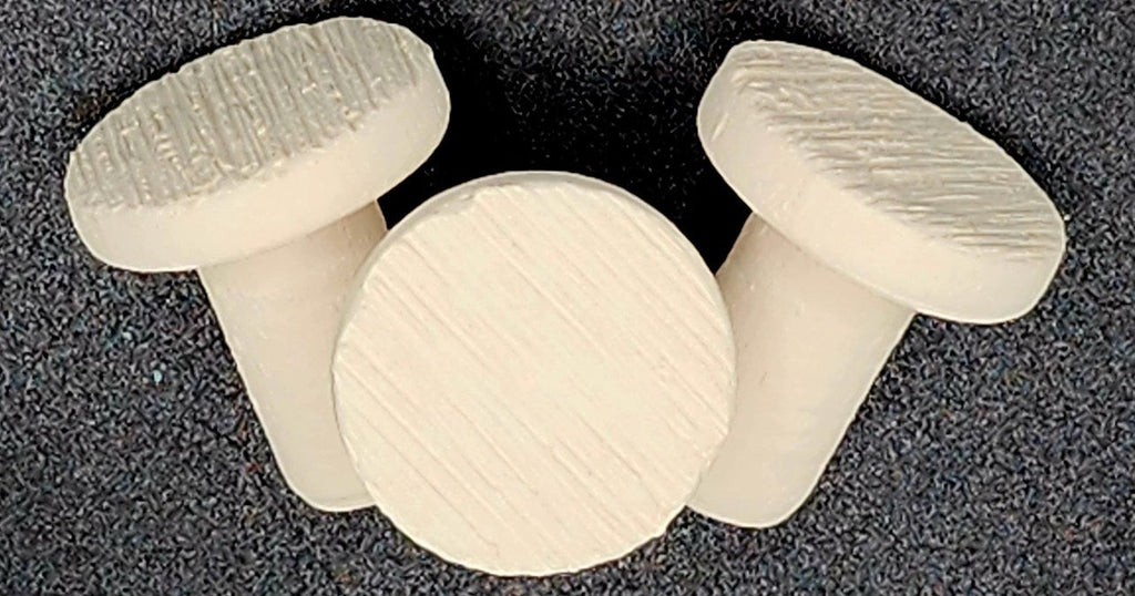 BlueLine 1-1/4" White Ceramic Frag Plugs 100/pack