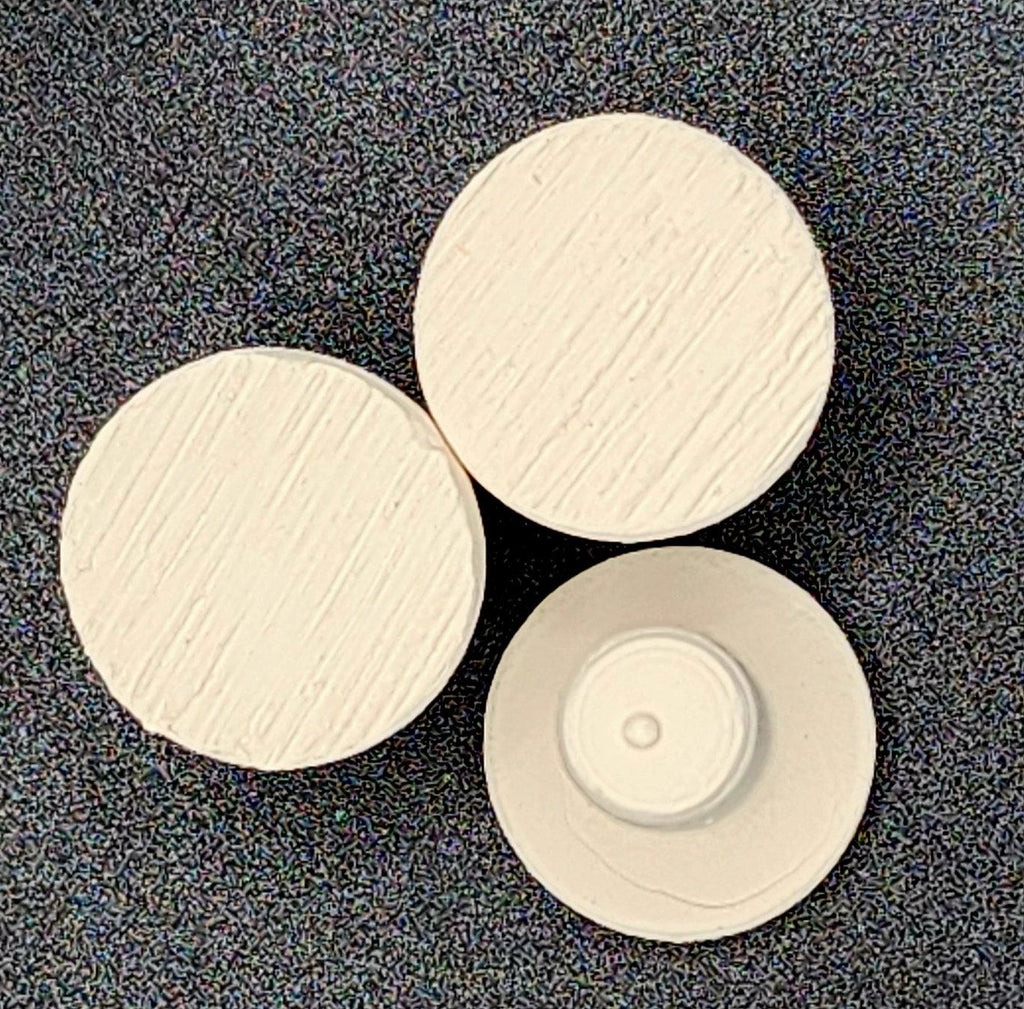 BlueLine 1-1/4" White Ceramic Frag Plugs 100/pack