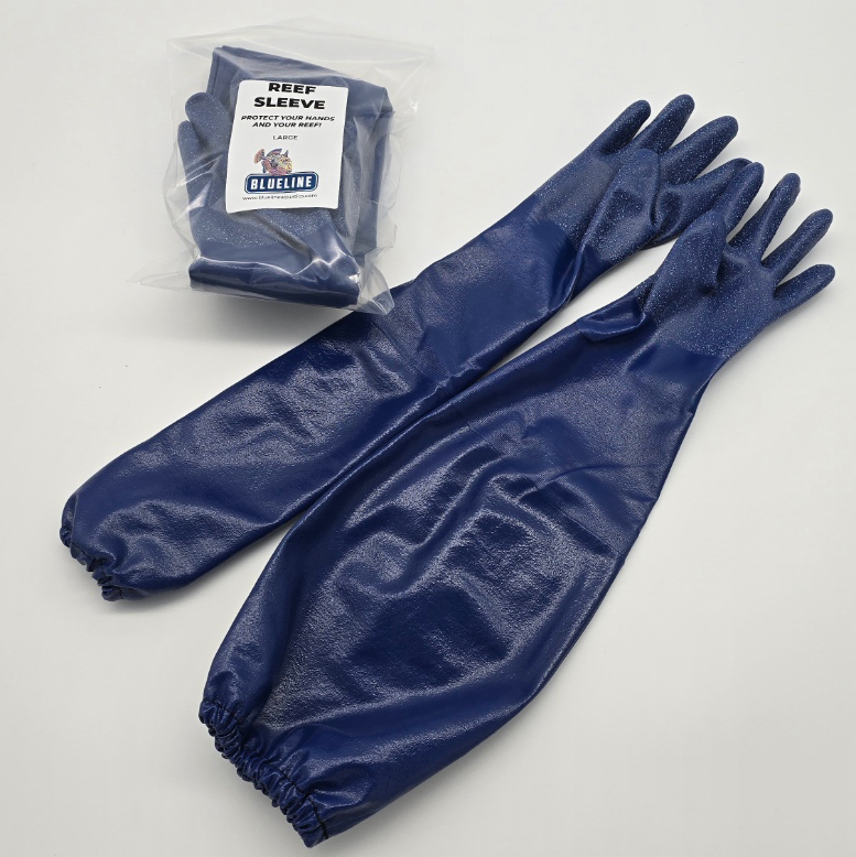 Blueline Reef Sleeve Aquarium Gloves - Small