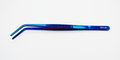 BlueLine Curved Blue Tweezer 10"