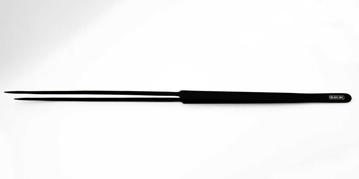 BlueLine Straight Black Tweezer 23"